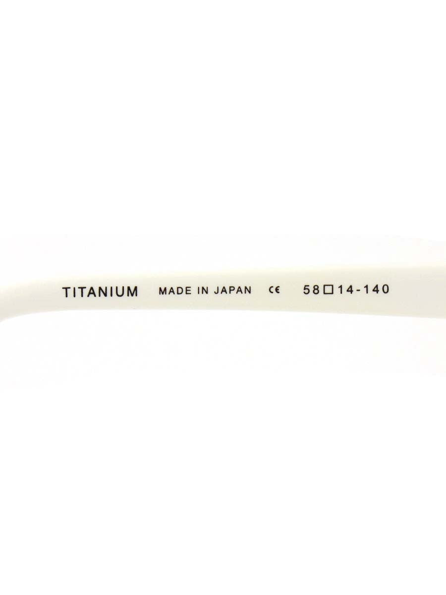 サムライ翔 ビジネスライン 智 SS-T29 LTD メガネ ホワイト 限定カラー メタルフレーム フルリム スクエア ITPPPESH5AXA