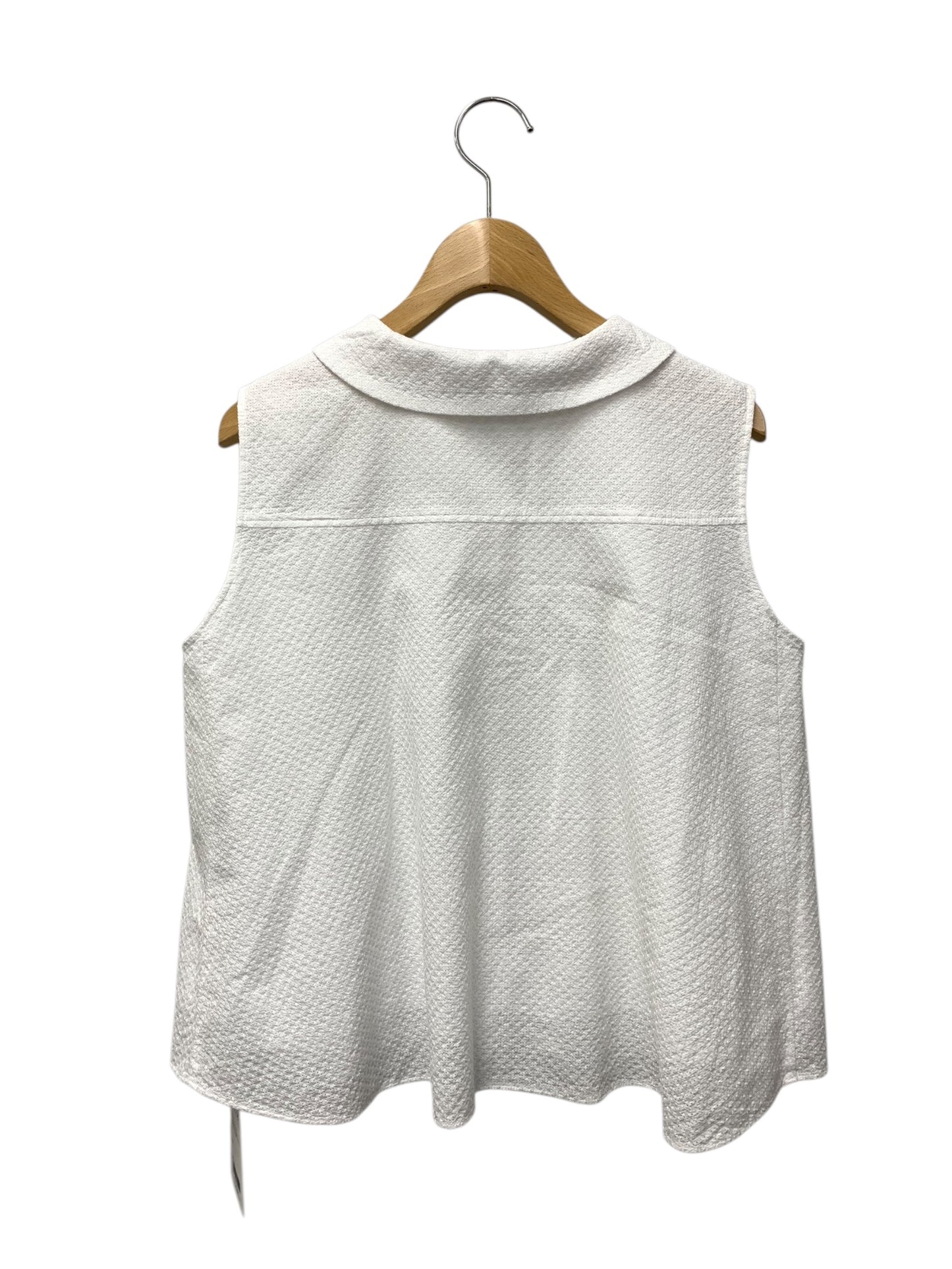 フォクシーブティック Bergamote Top 44687 ブラウス 42 ホワイト シャツ ITUOOPF3UOPY 【SALE】