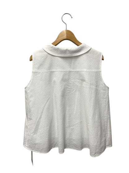 フォクシーブティック Bergamote Top 44687 ブラウス 42 ホワイト シャツ ITUOOPF3UOPY 【SALE】