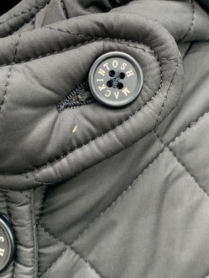 マッキントッシュ コート 36 ブラック キルティング ボア IT8ALRXNVSGW