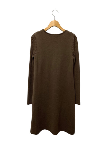 フォクシーブティック Knit Dress Siena 40389 ワンピース 38 ブラウン 2020年増産品 IT6KPRVOB9G2
