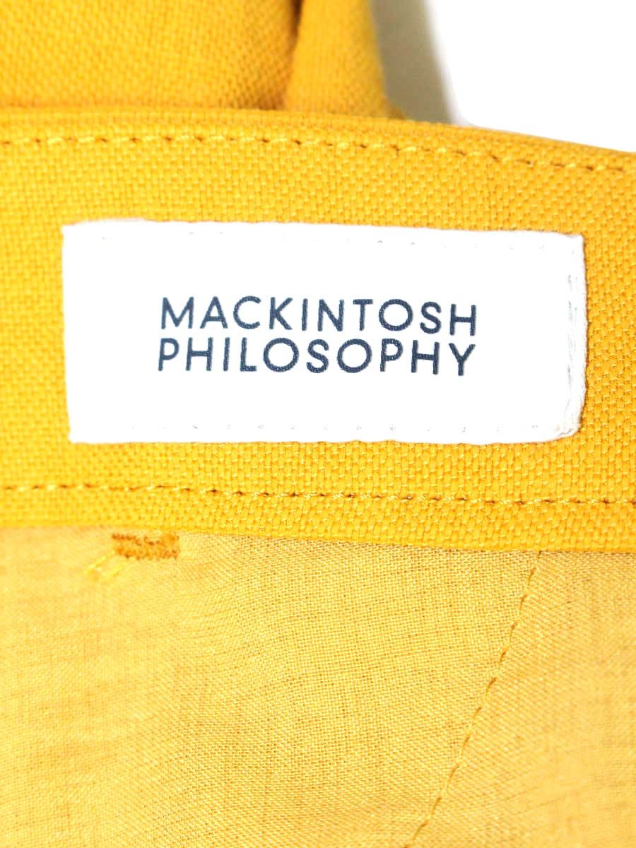 マッキントッシュフィロソフィー DRY OXFORD テーパードパンツ 38 イエロー IT5WQ9X1VFMA