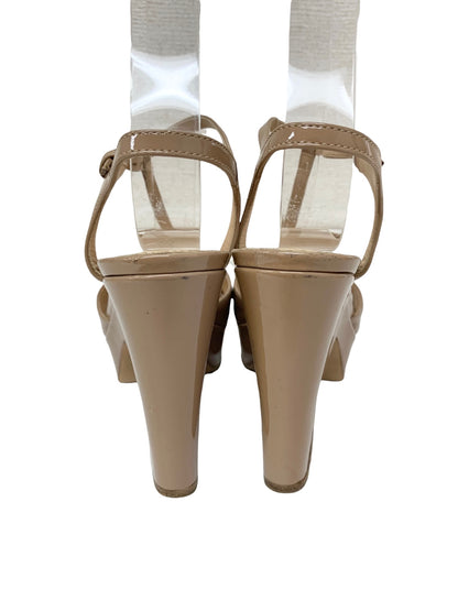 セルジオロッシ サンダル 34.5 ベージュ ウエッジソール ITDTJRTMOJJE 【SALE】