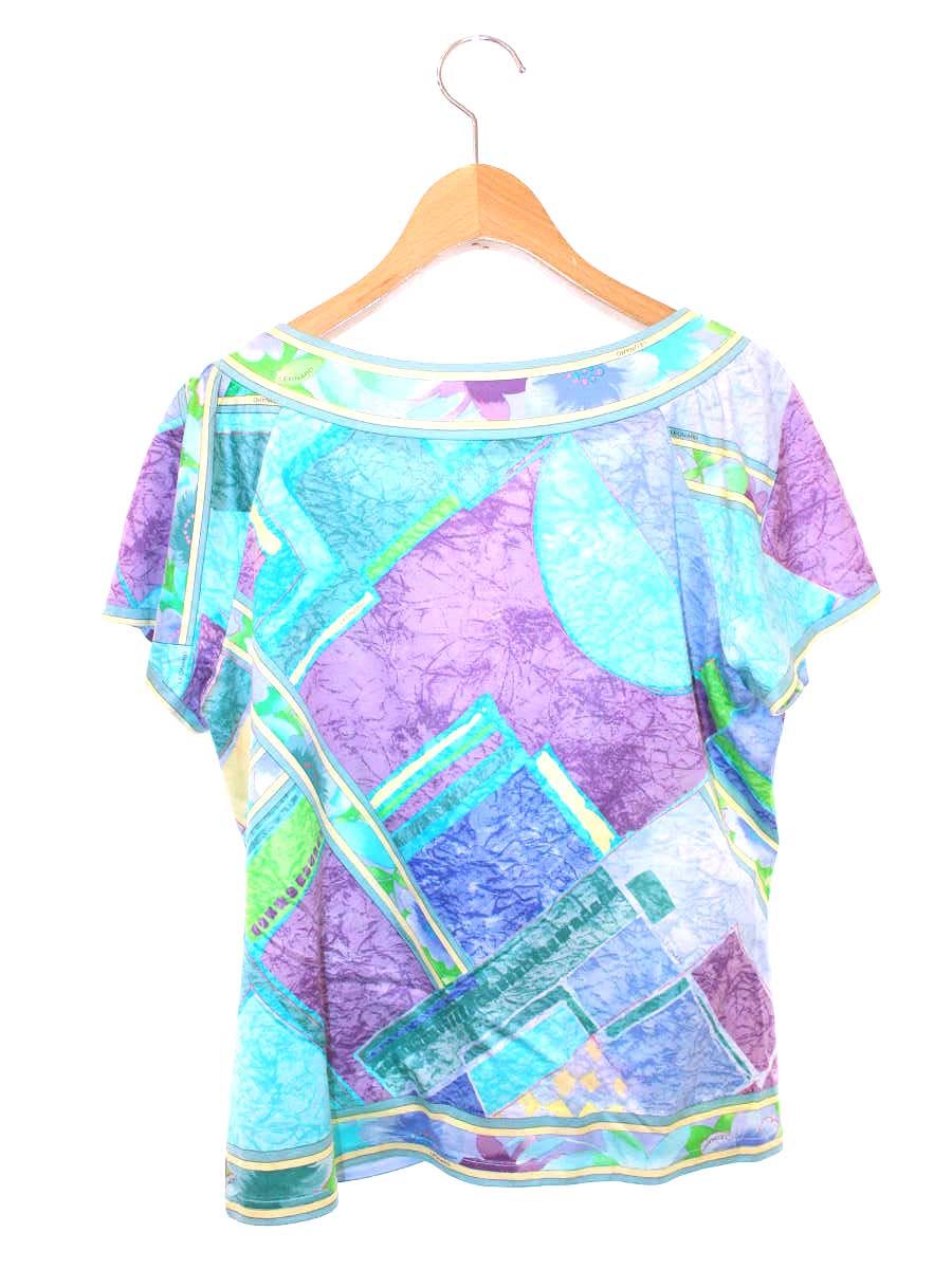 レオナールファッション 0339126 カットソー LL マルチカラー コットン ITEGSPTNGFMO