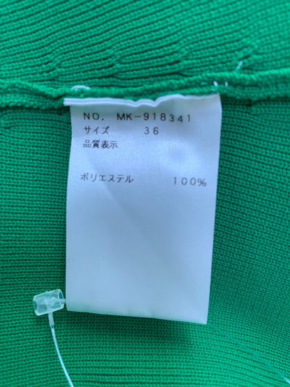 エムズグレイシー Tent Knit One-piece 918341 ワンピース 36 グリーン ニット IT0IHBFNTS8A