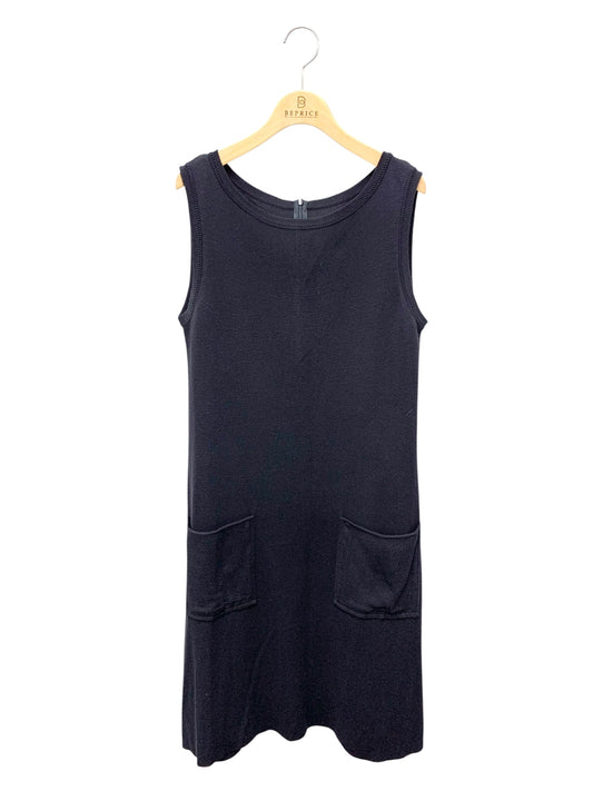 フォクシーブティック 41221 ワンピース 42 ネイビー ニットドレス ITNOKADPF2HS