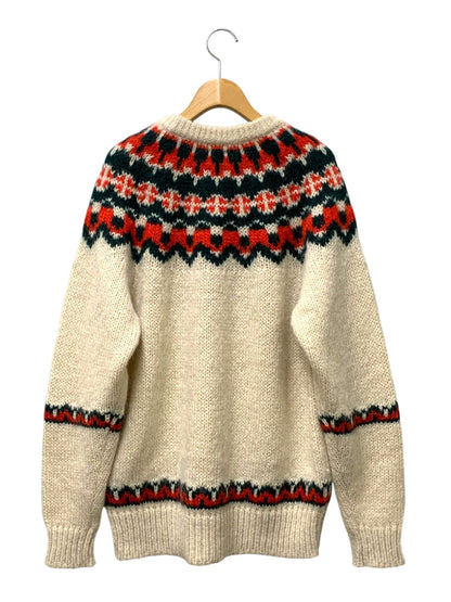 BATONER バトナー 22AW MOHAIR NORDIC CREW NECK BN-22FM-048 ノルディック モヘアニット ベージュ 2 ITQYRE2KQYSK