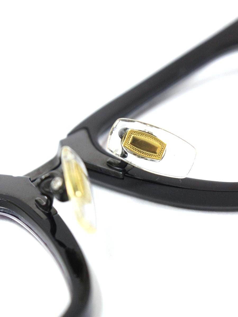 アリエストロ AR-6002 メガネ ブラック セルフレーム セルフレーム ウェリントン IT6588NITIQ8