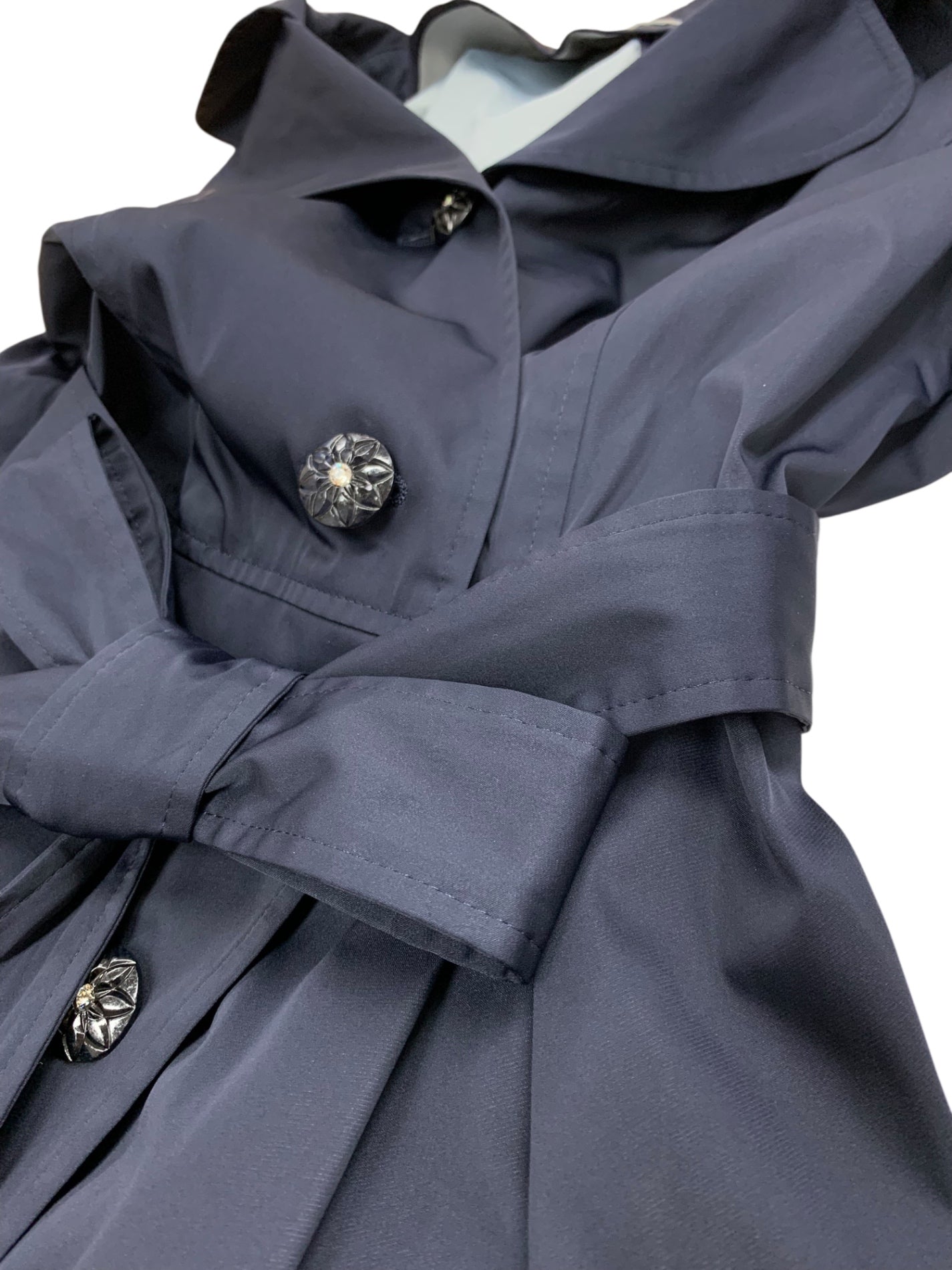 フランコフェラーロ NWUDV-31590 スプリングコート 3 ネイビー ITGRAS187H0W