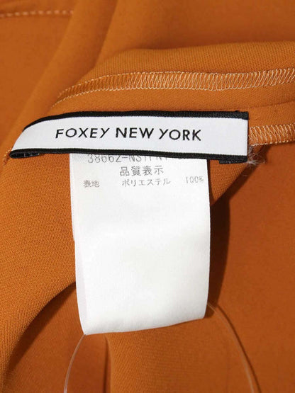 フォクシーニューヨーク ブラウス 38662 シャツ カットソー 38 オレンジ IT0NWRVE0DAS