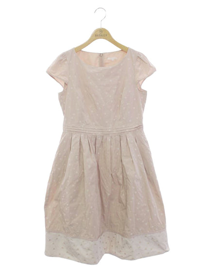 トゥービーシック W5J09-556-40 ワンピース 40 ベージュ ドット ITE8Q1BB1OZD 【SALE】