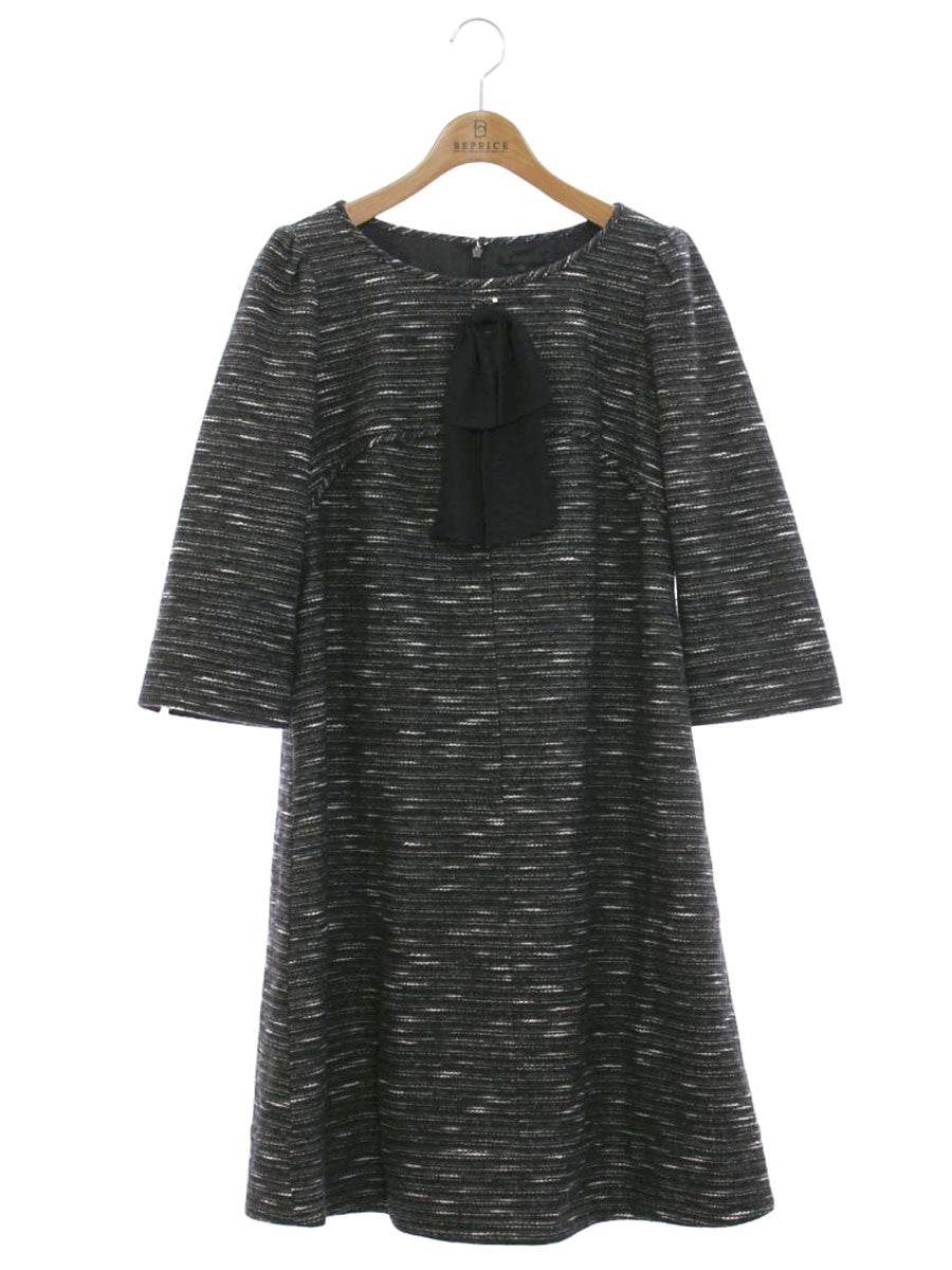 トゥービーシック W7J03-670-09 ワンピース 44 グレー ウール IT14J67821NX