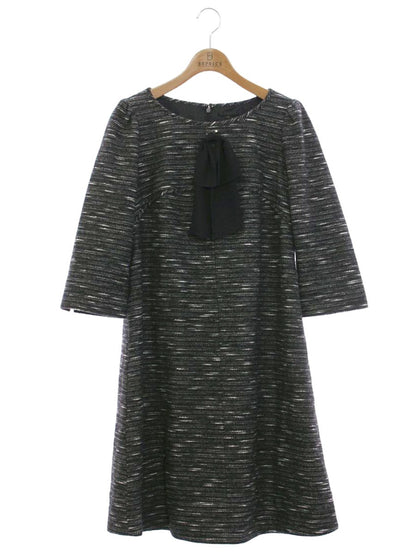 トゥービーシック W7J03-670-09 ワンピース 44 グレー ウール IT14J67821NX