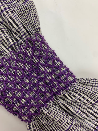 アディアム Camellia dress 42483 ワンピース 0 グレー チェック ITS41RDNFYYT