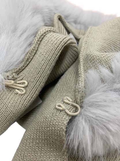 エムズグレイシー 396506 ストール ベージュ フェイクファー ITP9GY6MIVOY 【SALE】