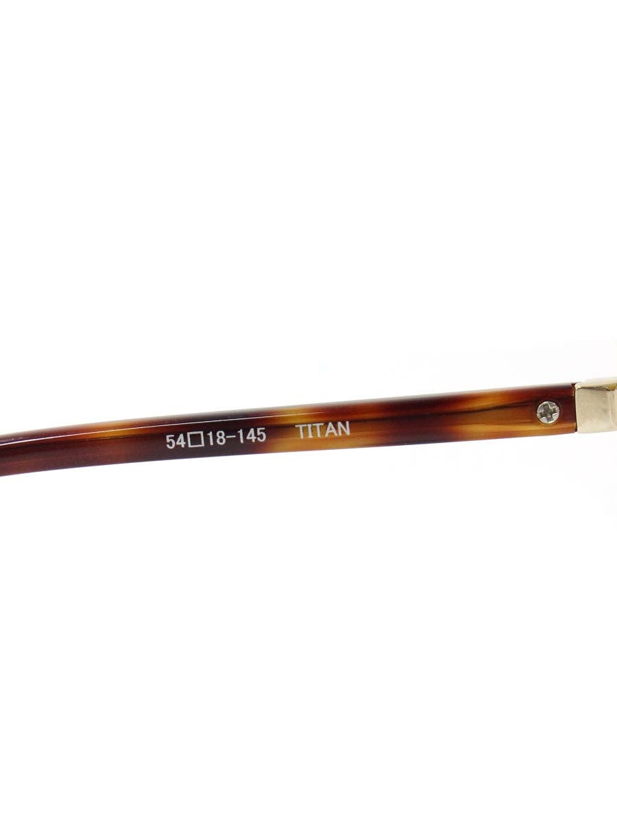 ゴールドファイル GPE-5013 メガネ ブラック/ゴールド/ブラウン コンビフレーム フルリム サーモントブロー ITC8TAV7CTU0