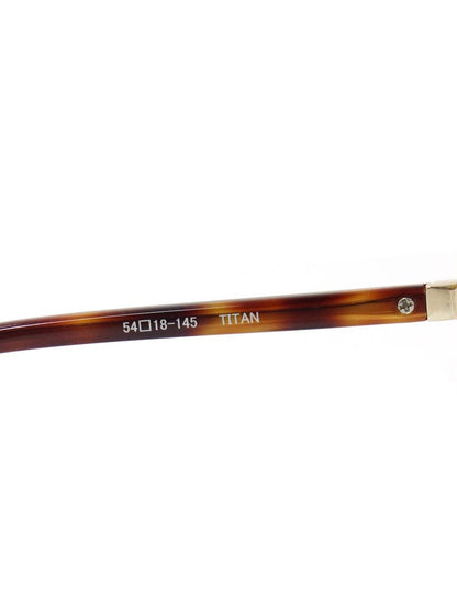 ゴールドファイル GPE-5013 メガネ ブラック/ゴールド/ブラウン コンビフレーム フルリム サーモントブロー ITC8TAV7CTU0