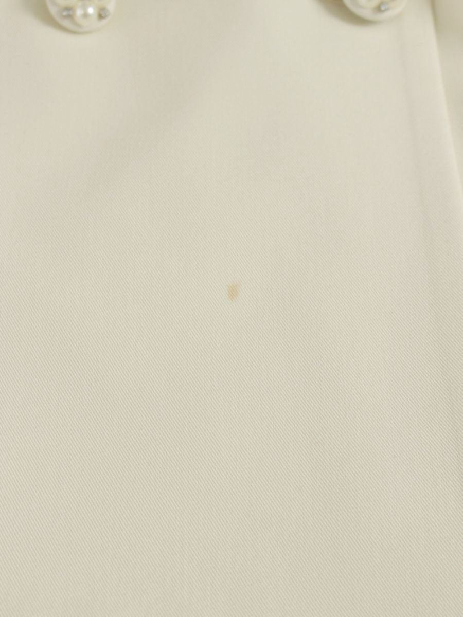 チェスティ 24B402 ジャケット 1 アイボリー パール ラインストーン ボタン ダブルブレスト ITBIHSX15X4B