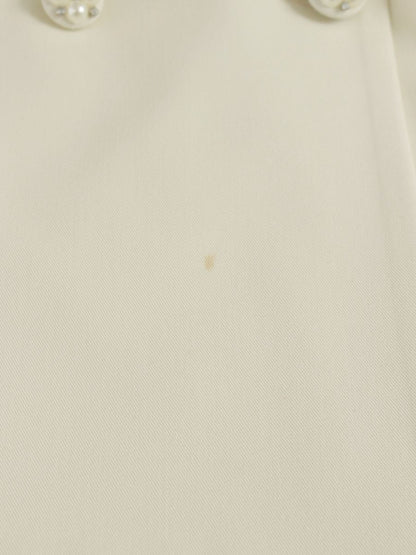 チェスティ 24B402 ジャケット 1 アイボリー パール ラインストーン ボタン ダブルブレスト ITBIHSX15X4B