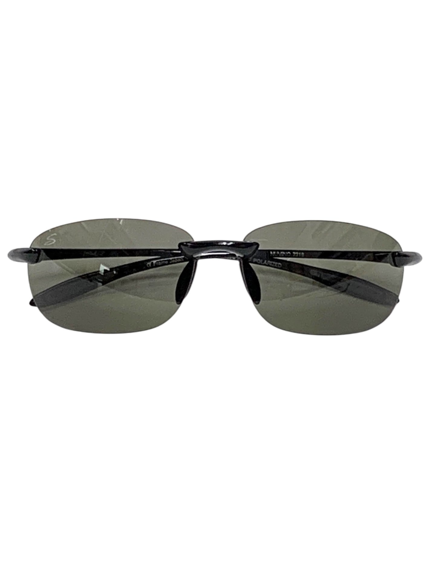 セレンゲッティ NUVINO サングラス ブラック リムレス IT5EGSV2OFQK