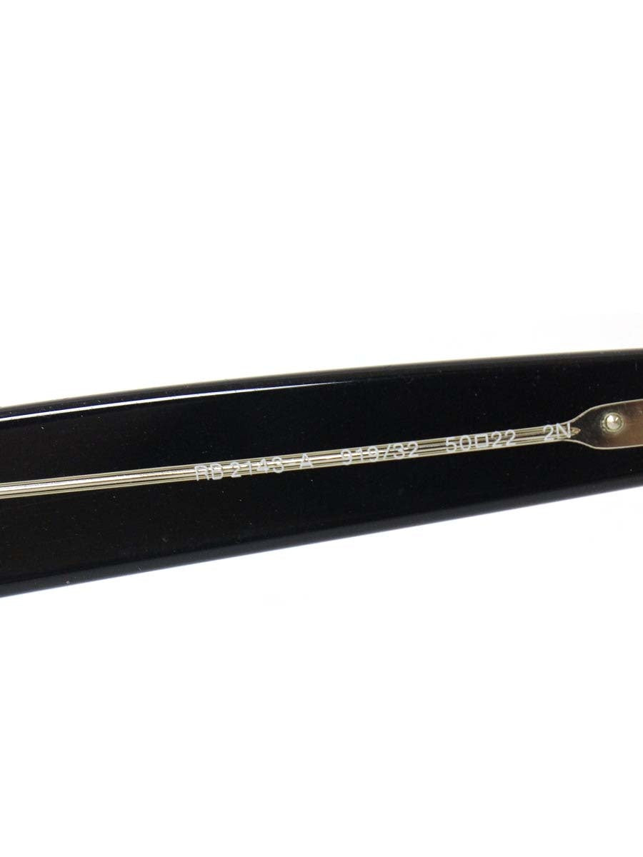 レイバン RB2143 メガネ ブラック セルフレーム フルリム ウェリントン ITBAL1A0NFBC