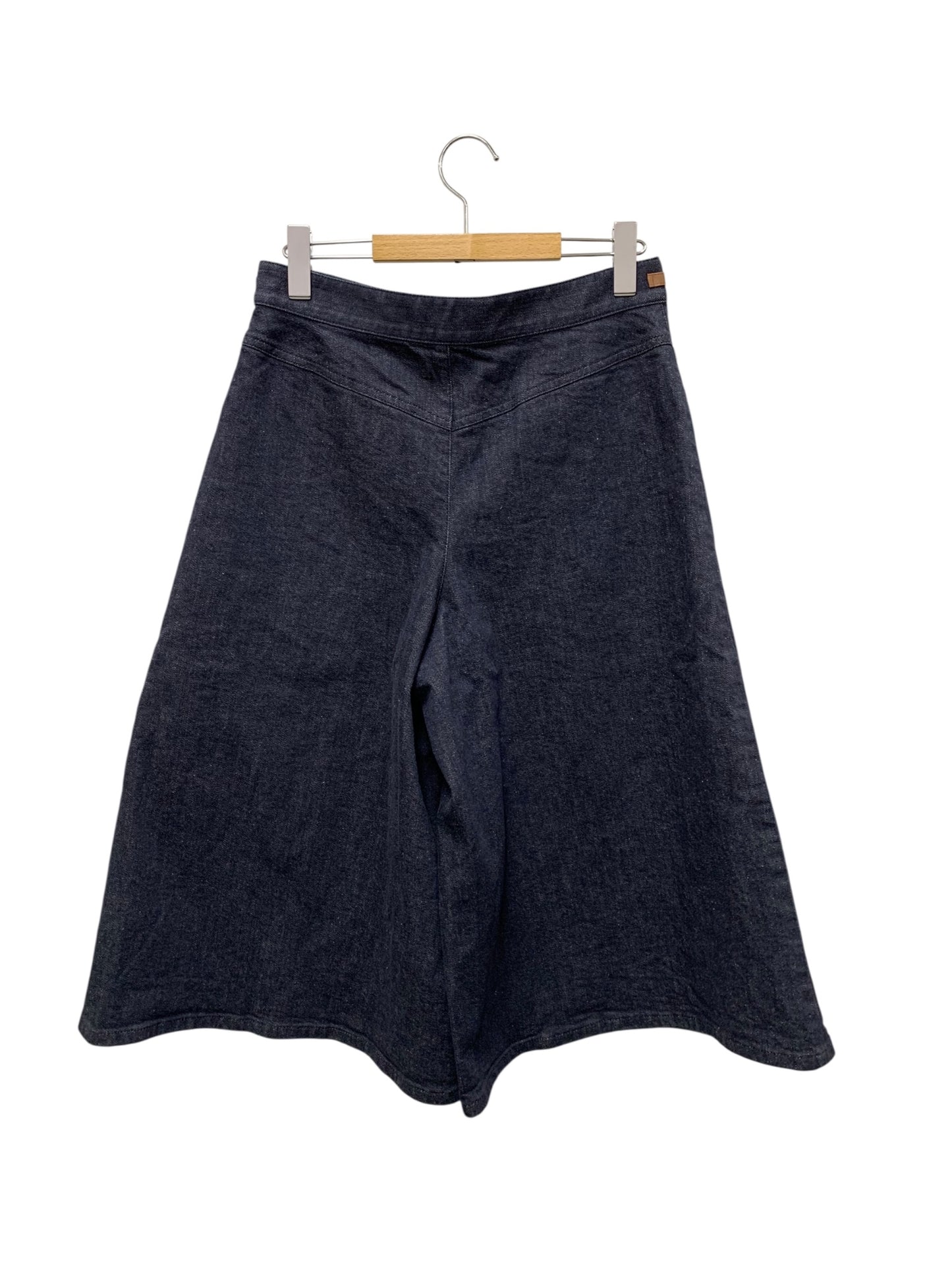 フォクシーニューヨーク Pants"Dante" 44230 デニムパンツ 42 ネイビー コットンBLEND センタープレス IT1AEYWNY5AT