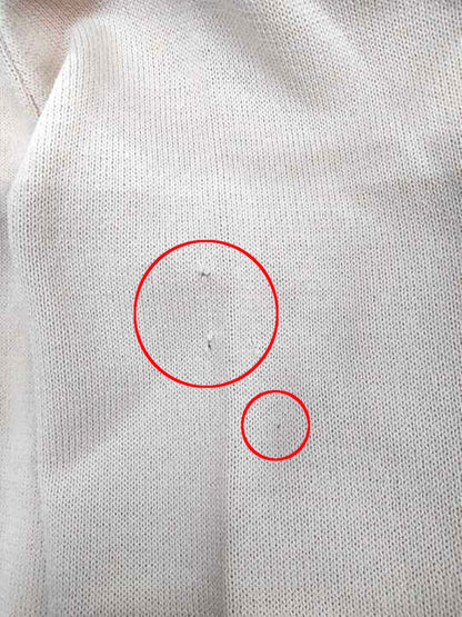 ルネ basic 5812010 カーディガン 34 ピンク バイカラー リボン ITS2CLYSN8G8 【SALE】