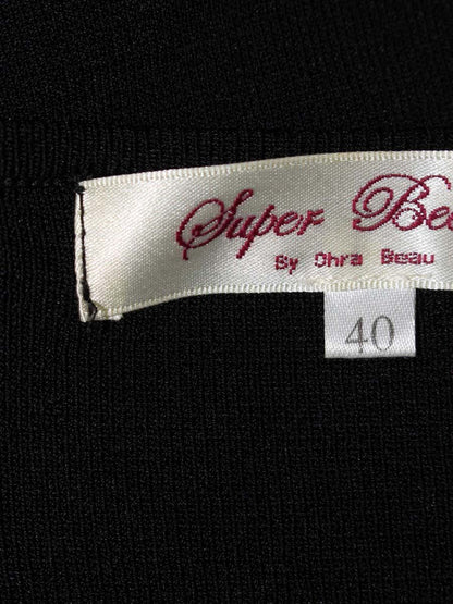 スーパービューティー ボレロ カーディガン 38 ブラック ITMPMY985O00