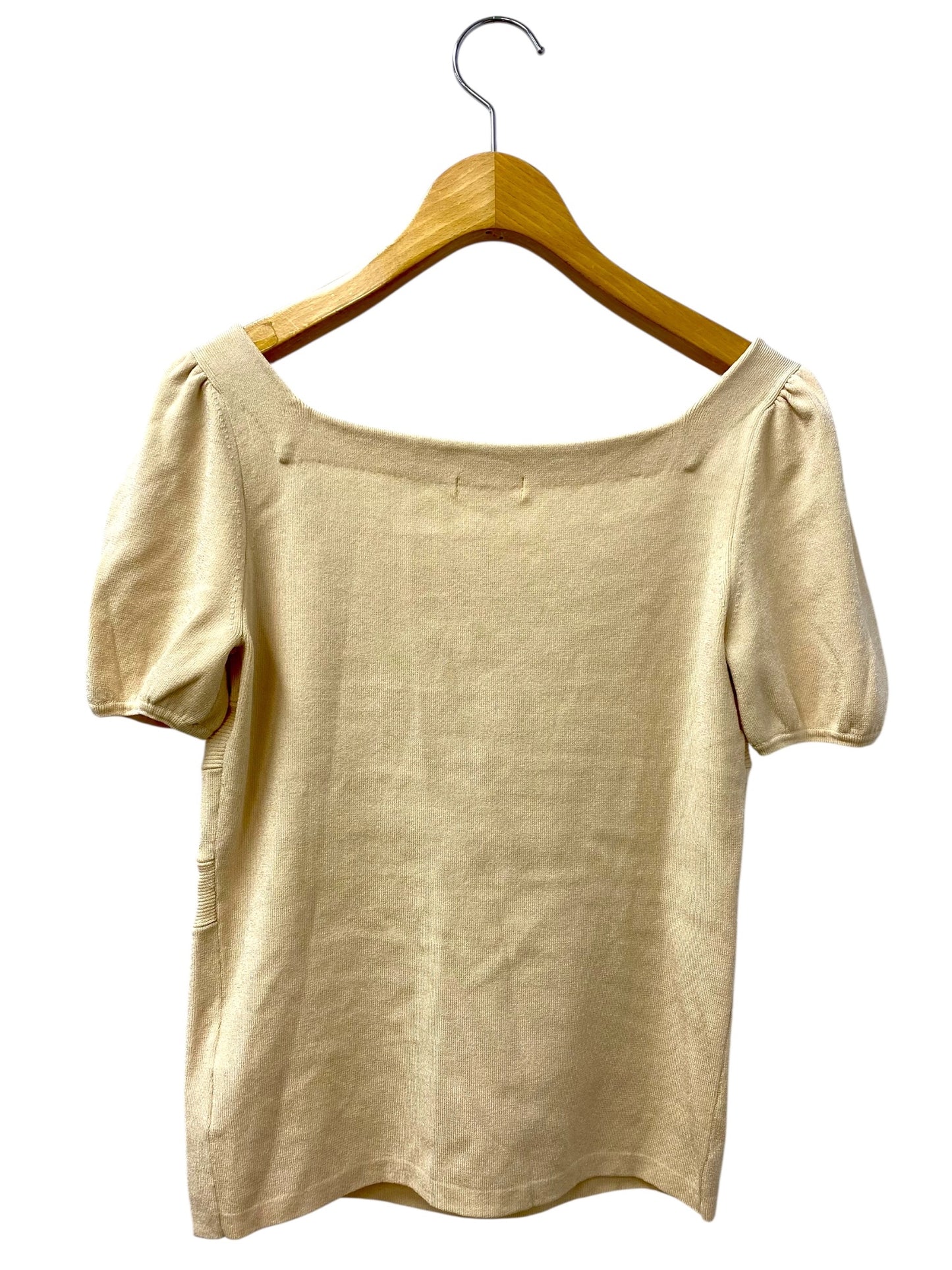 トゥービーシック UA421-240-40 カットソー 2 ベージュ ニット IT6MR4H2AGZW