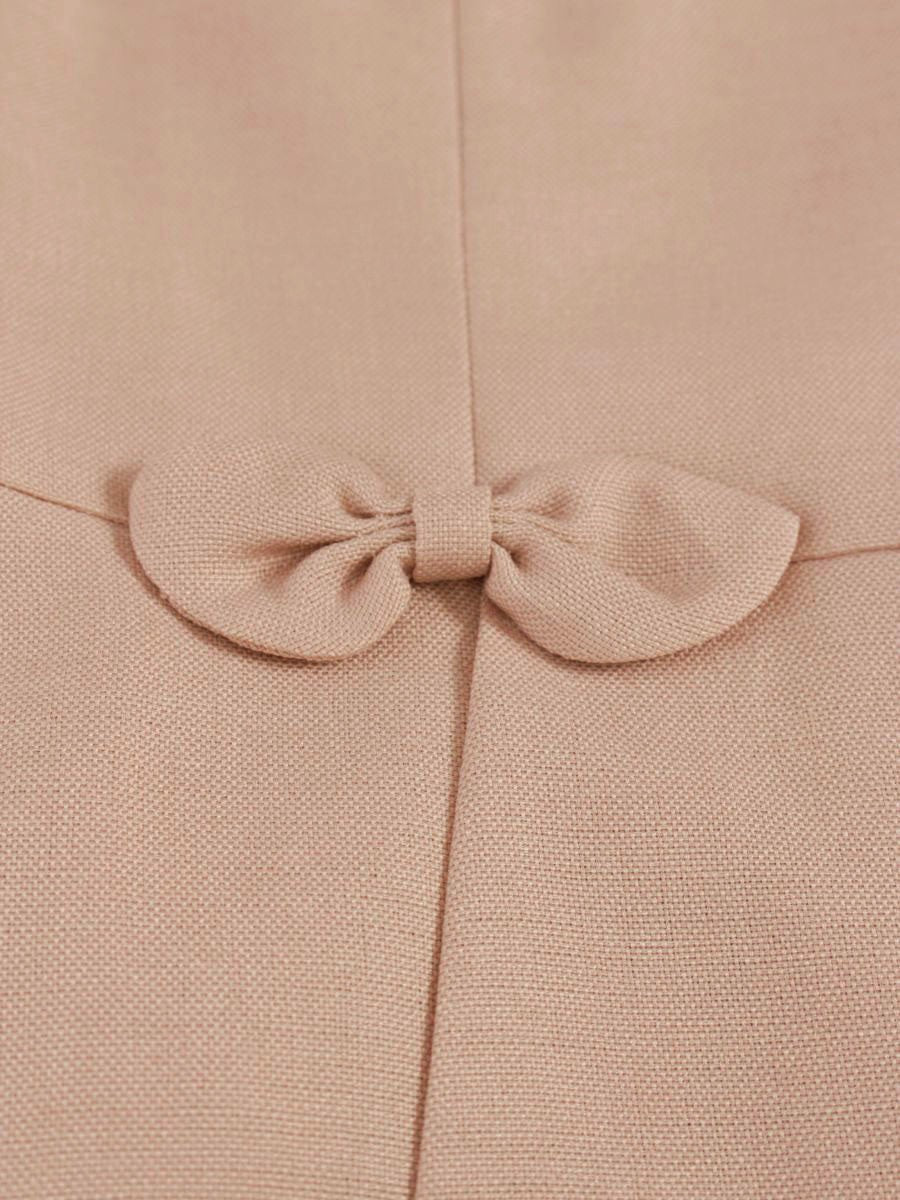 ルネ basic 5726220 ワンピース 36 ピンク ウエストリボン ボックスプリーツ ITICBV1GINPW