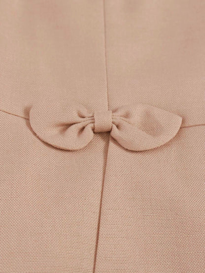 ルネ basic 5726220 ワンピース 36 ピンク ウエストリボン ボックスプリーツ ITICBV1GINPW