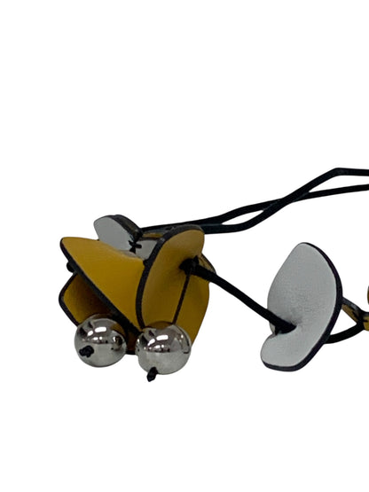 マルニ ネックレス イエロー レザー ボール IT8RGGDG3UBK