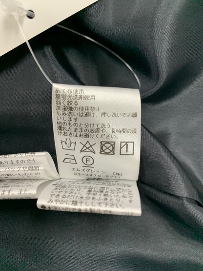 エムズグレイシー 317518 スカート 40 ブラック ツイード風プリント ITB3RCYSR540