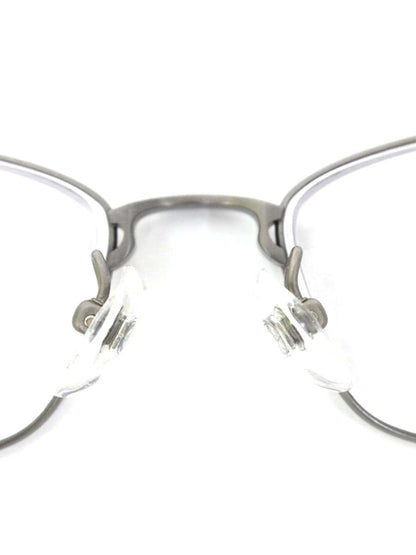 フォーナインズ S682T 眼鏡 グレー スクエア フルリム チタンフレーム ITKEI1QTP0XC