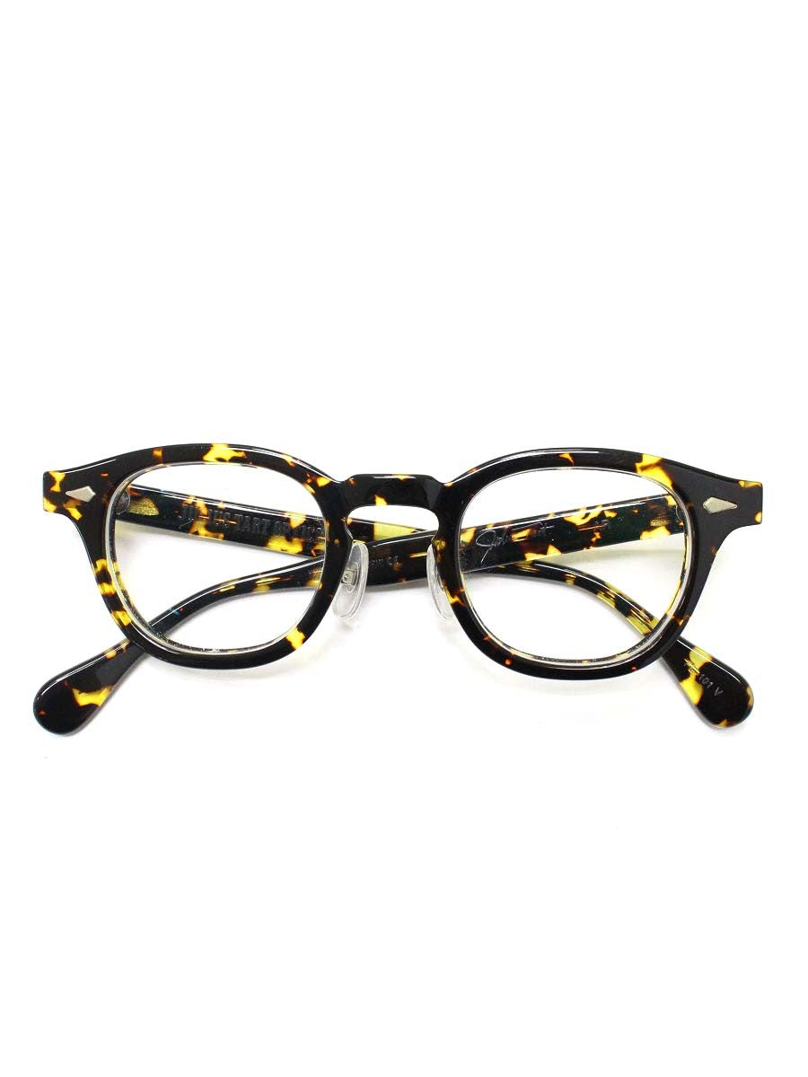 ジュリアスタートオプティカル PL-101 44-24 メガネ ブラウン べっ甲柄 セルフレーム フルリム ウェリントン ITIKWB2ZG39C 【SALE】