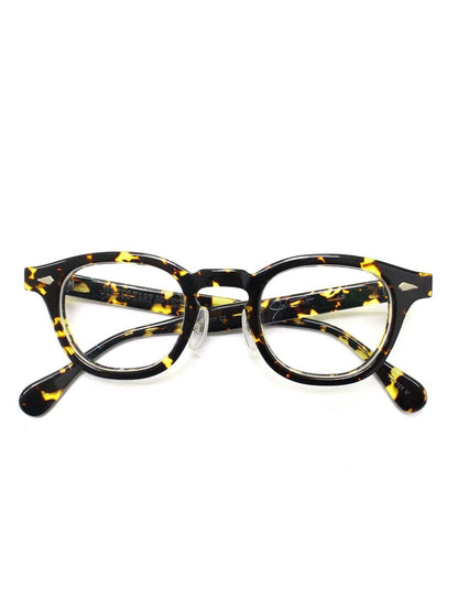 ジュリアスタートオプティカル PL-101 44-24 メガネ ブラウン べっ甲柄 セルフレーム フルリム ウェリントン ITIKWB2ZG39C 【SALE】