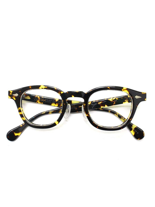 ジュリアスタートオプティカル PL-101 44-24 メガネ ブラウン べっ甲柄 セルフレーム フルリム ウェリントン ITIKWB2ZG39C 【SALE】