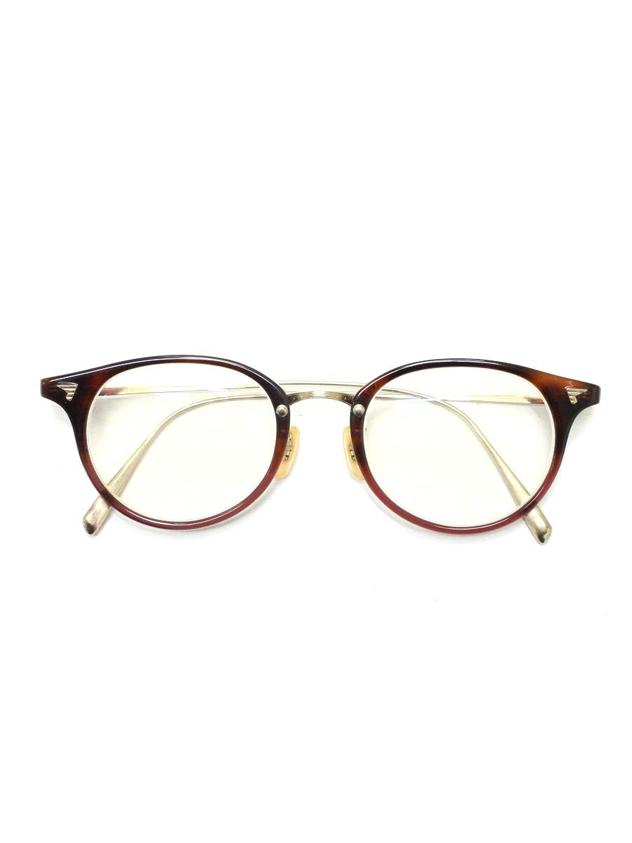 BJクラシックコレクション COM-510N NT メガネ ブラウン ゴールド チタン コンビフレーム フルリム ボストン ITIZNDY5CBBB
