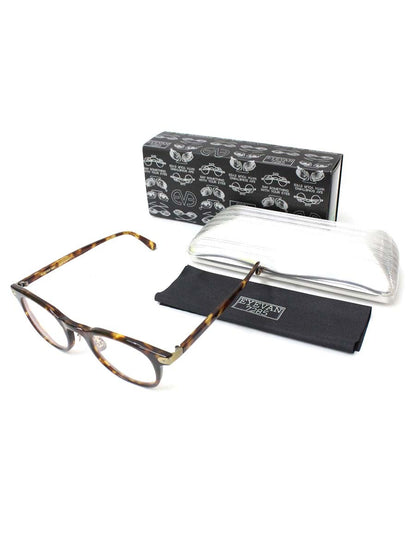 アイヴァン7285 339 メガネ ブラウン セルフレーム フルリム ウェリントン ITH123NHN0NC 【SALE】