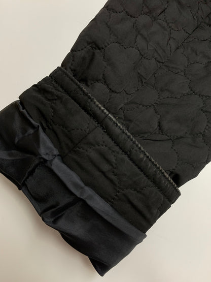 トッカ CMTOGW0310 コート 0 ブラック キルティング フェイクファー IT2JIB8RKWHS