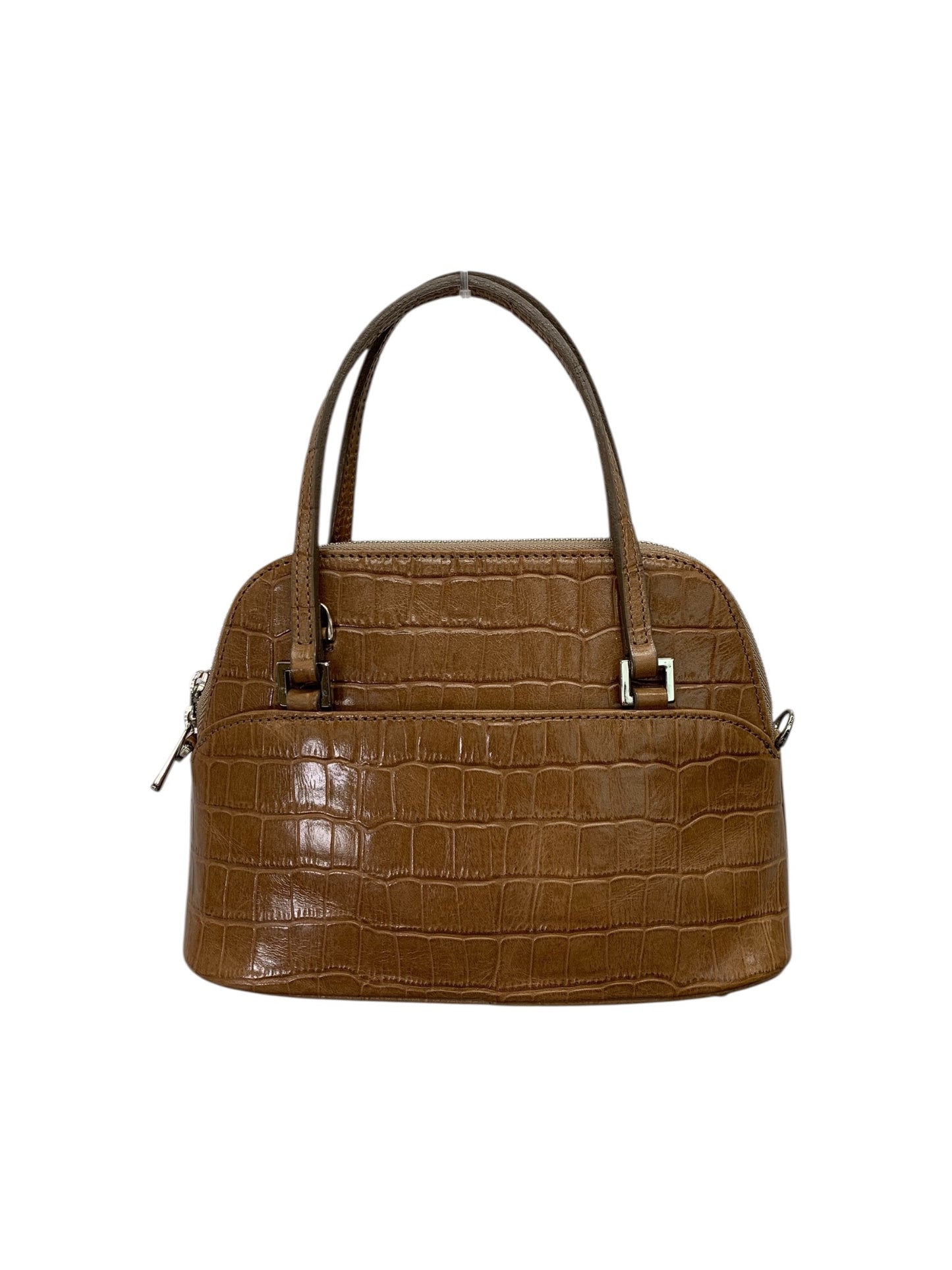 フォクシーブティック SUCCESS MACARON 27074 ショルダーバッグ ブラウン 型押しレザー ITGUBGT2QQOG