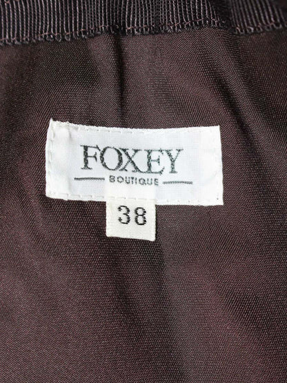 フォクシーブティック 24652 スカート 38 ブラウン カシミヤダブルフェイス ITT7SNQW2E1I