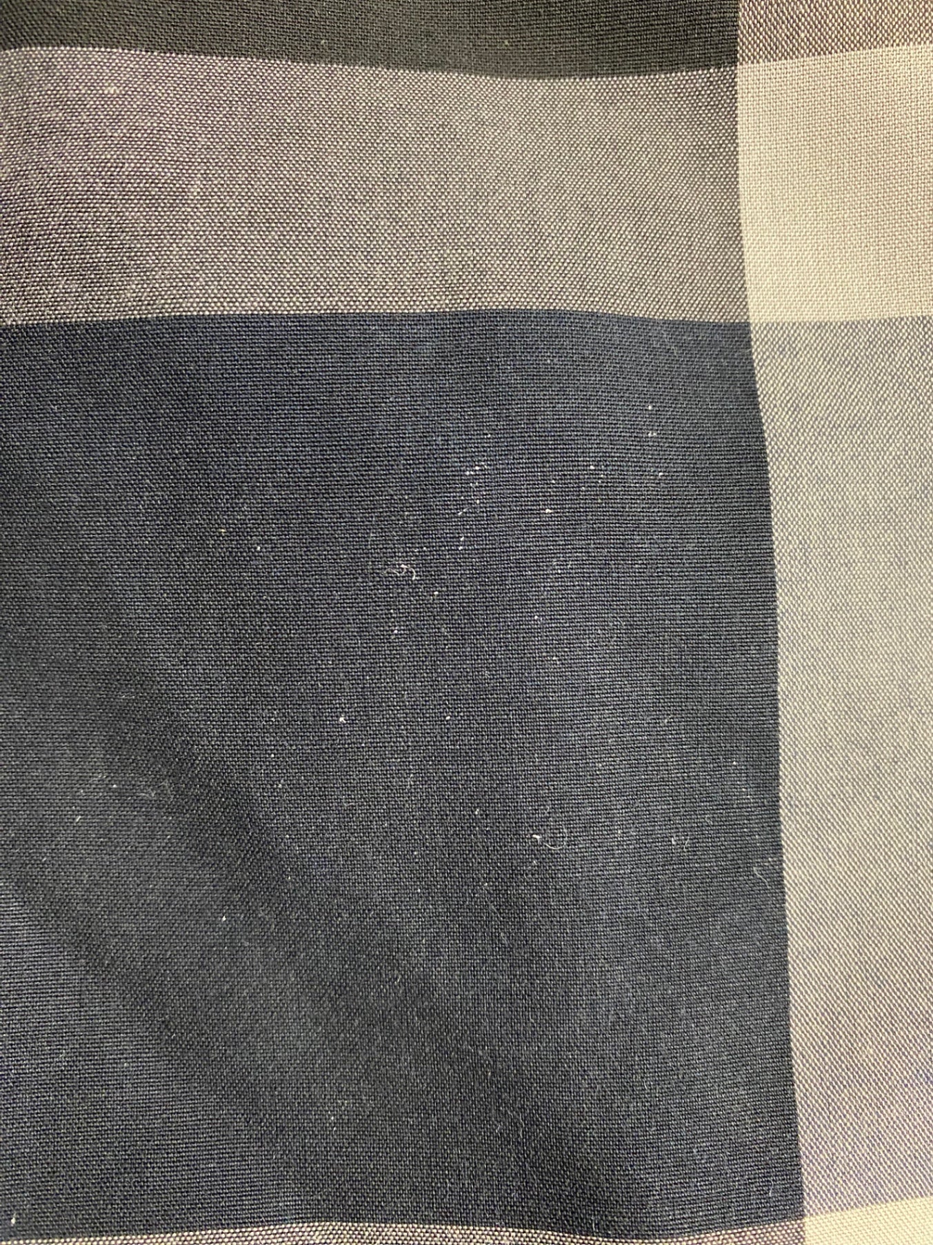 ブラックレーベルクレストブリッジ チェックシャツ 51M21-721-28 L ネイビー ITTG4NGTQ3KS