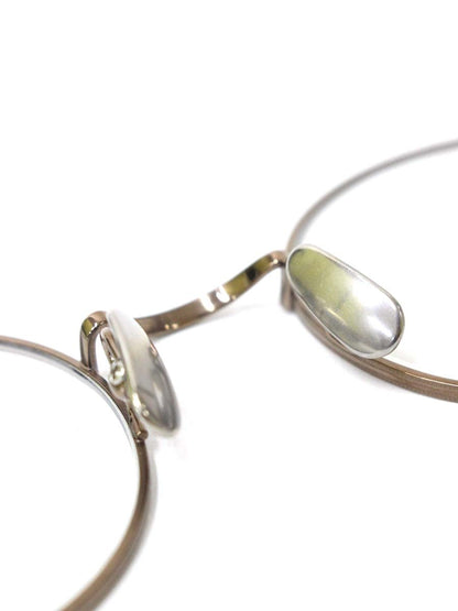 金子眼鏡 KV-150 メガネ ブラウン IPBR  コンビフレーム ラウンド ITSVSETJYLJC