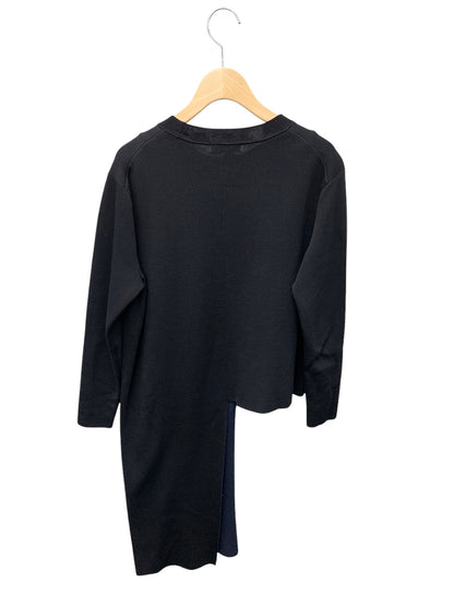 アドーア 531-8270003 ニットセーター 38 ブラック アシンメトリー IT7Q5P0RH2JE