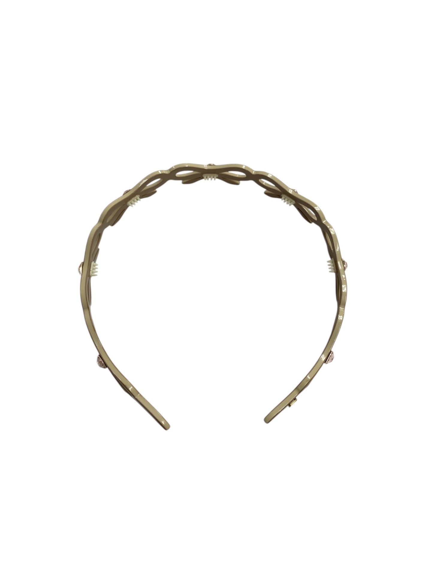 アレクサンドルドゥパリ カチューシャ ベージュ リボン ITQQ9VNWZLS4