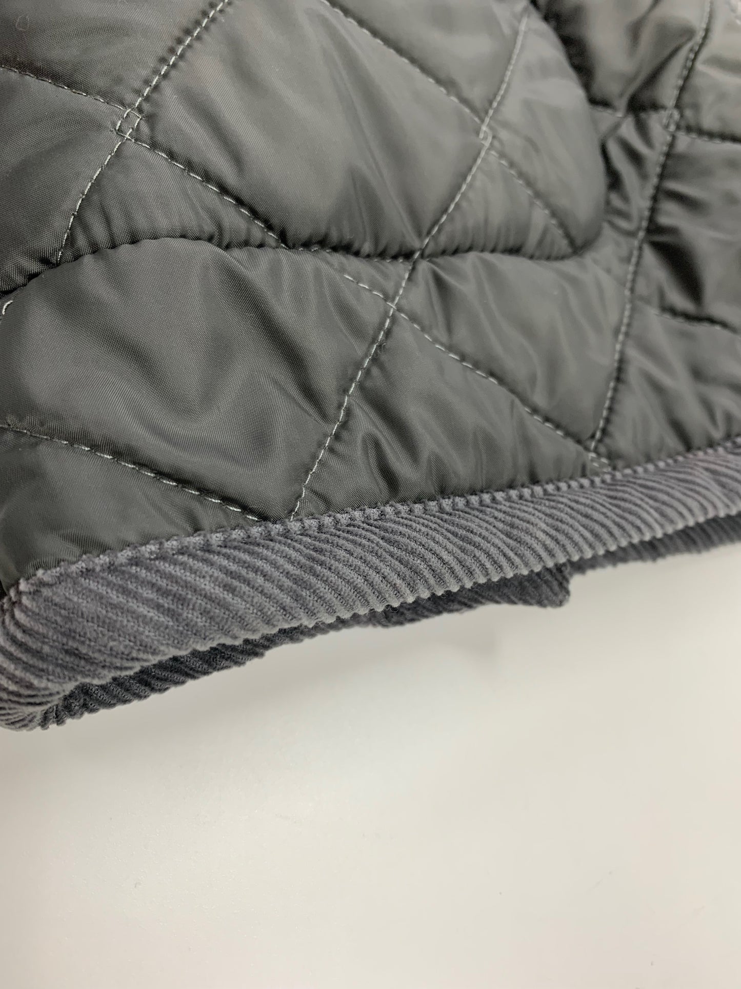 ラベンハム LVH-19-BP キルティングフーディー 34 グレー 19AW ITUTJKFE036O