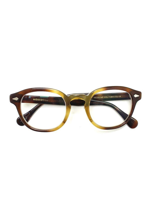 モスコット LEMTOSH メガネ 眼鏡 ブラウン レムトッシュ  セルフレーム フルリム ウェリントン クリア ITXW98XF21MP