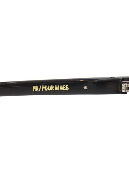 フォーナインズ FN/FOUR NINES FN-0947 メガネ ブラック ヘキサゴン セルフレーム IT0JQRZZ1I90