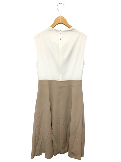 フォクシーニューヨーク DRESS ETINCELLE 43774 ワンピース 40 ホワイト 切替 タックフレア IT1BH3D4Z4LW